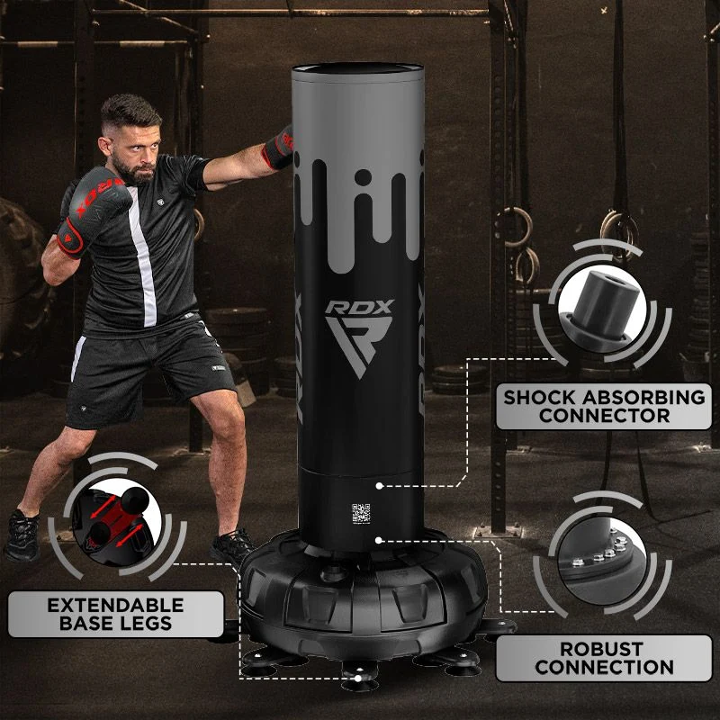 RDX F9 6FT ERWACHSENEN FREISTEHENDEN BOXSACK MIT SACKHANDSCHUHEN FœR TRAINING & WORKOUT SET