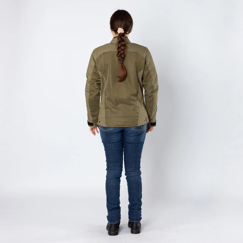 Damen Oxy-Air Jacke oliv