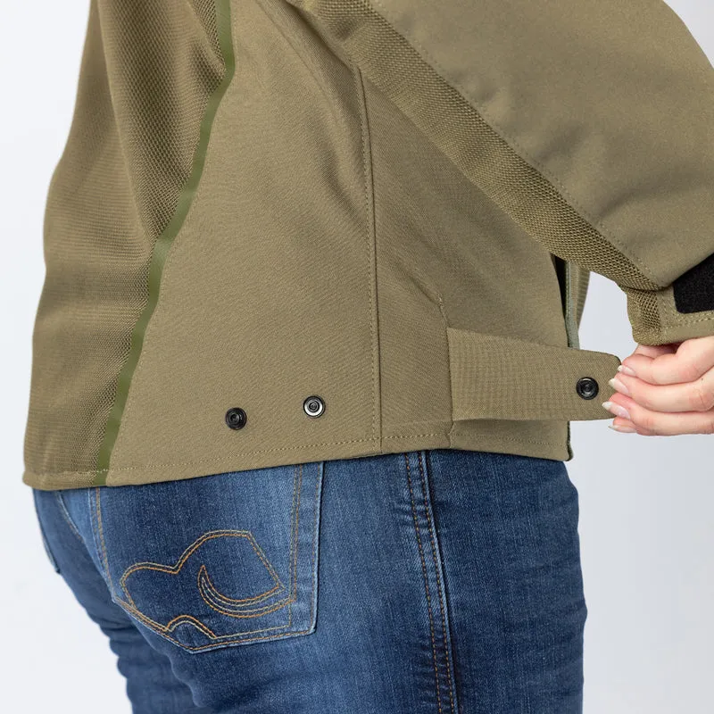 Damen Oxy-Air Jacke oliv