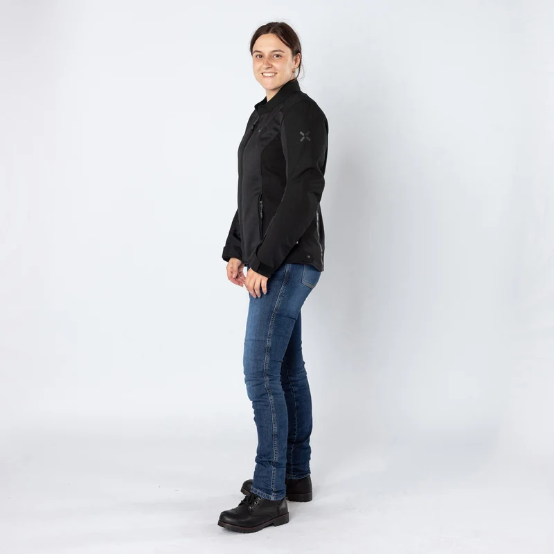 Damen Oxy-Air Jacke schwarz