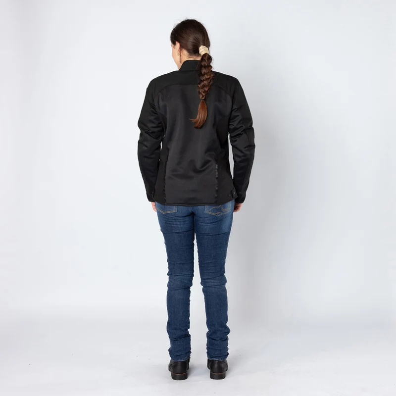 Damen Oxy-Air Jacke schwarz