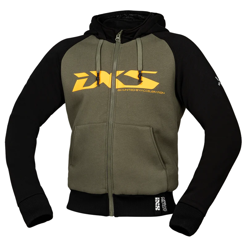 Rapid 1.0 Hoodie oliv-orange