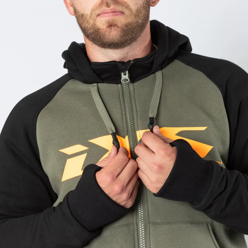 Rapid 1.0 Hoodie oliv-orange