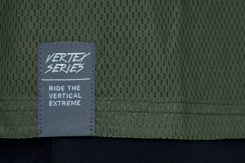 Cube Vertex Rundhalstrikot TM Kurzarm olive´n´grey