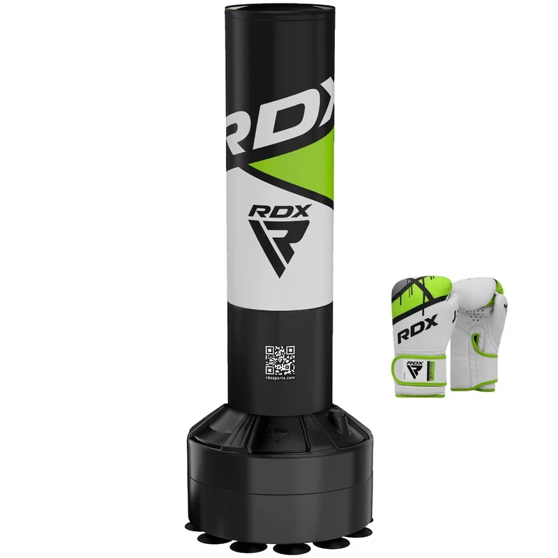 RDX R8 4ft 2-In-1 Kids Freistehender Sandsack mit Handschuhen Für Training & Workout Set