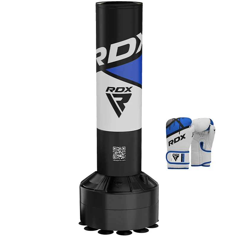 RDX R8 4ft 2-In-1 Kids Freistehender Sandsack mit Handschuhen Für Training & Workout Set
