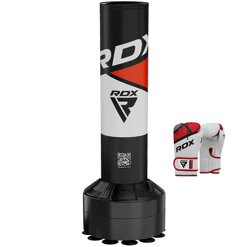 RDX R8 4ft 2-In-1 Kids Freistehender Sandsack mit Handschuhen Für Training & Workout Set