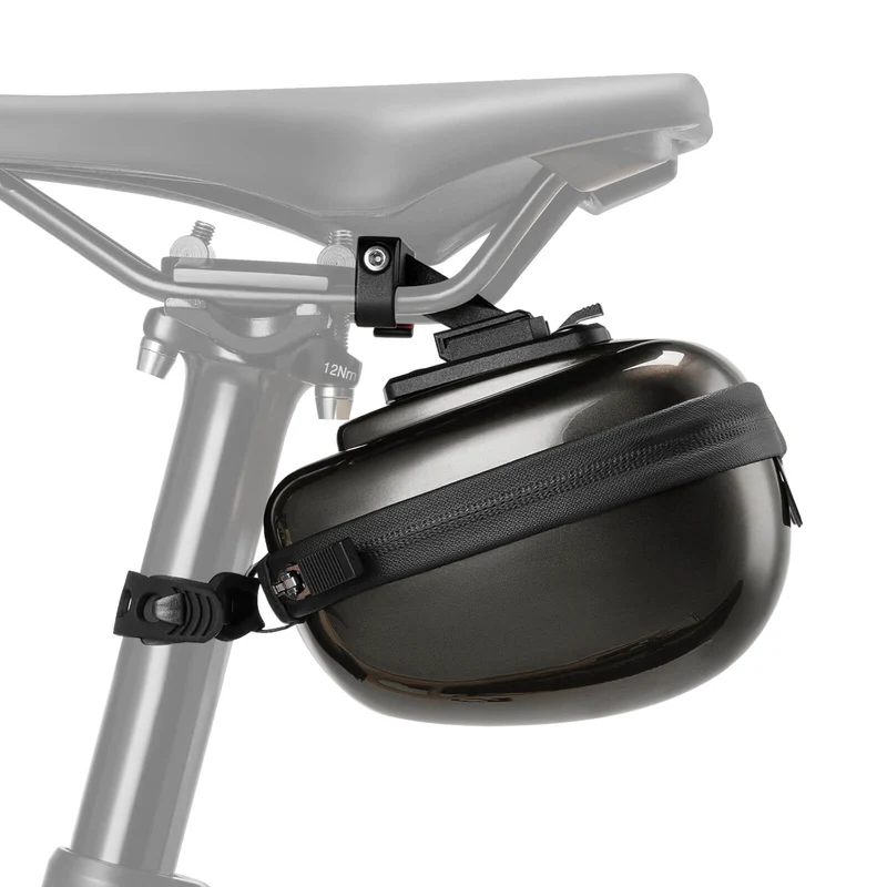 Fahrrad Satteltaschen Hard Shell Reflektierend 0,4 L mit Halterung