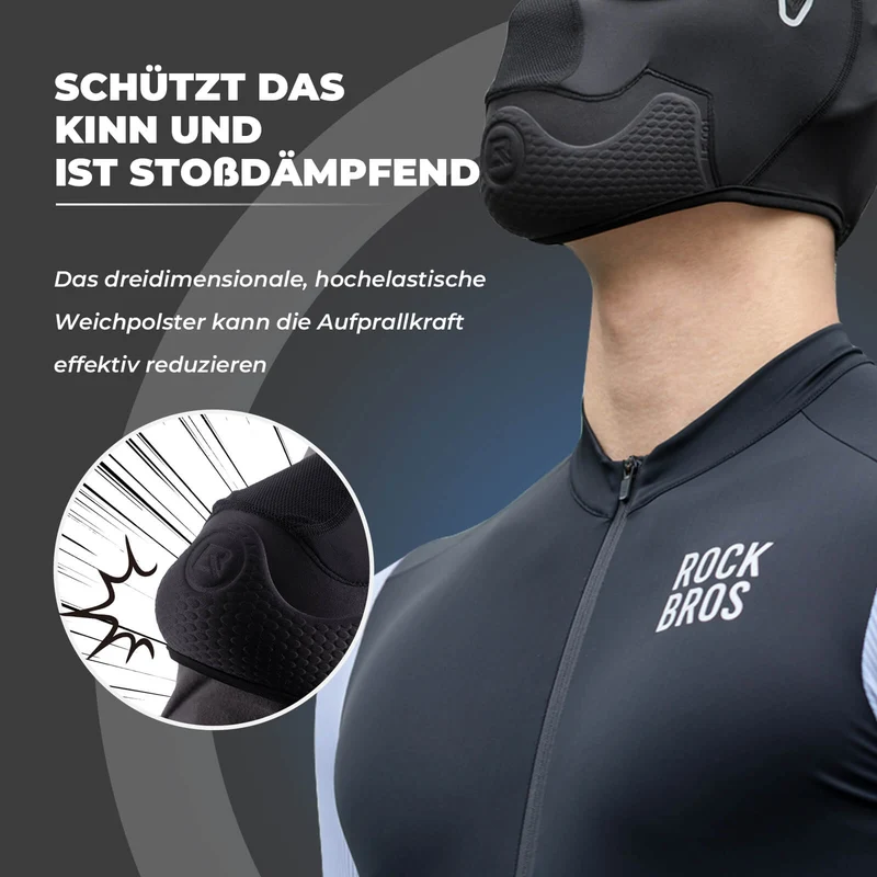 ROCKBROS Sturmhauben mit Polstern Balaclava Sommer Gesichtsschutz Elastisch