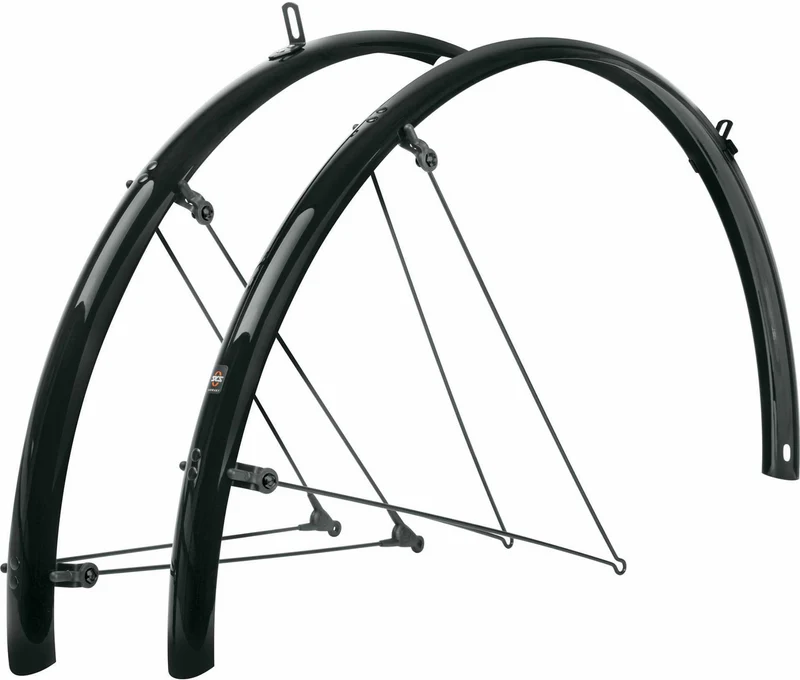 SKS GERMANY Bluemels Basic Schutzblech-Set 28" schwarz-glänzend
