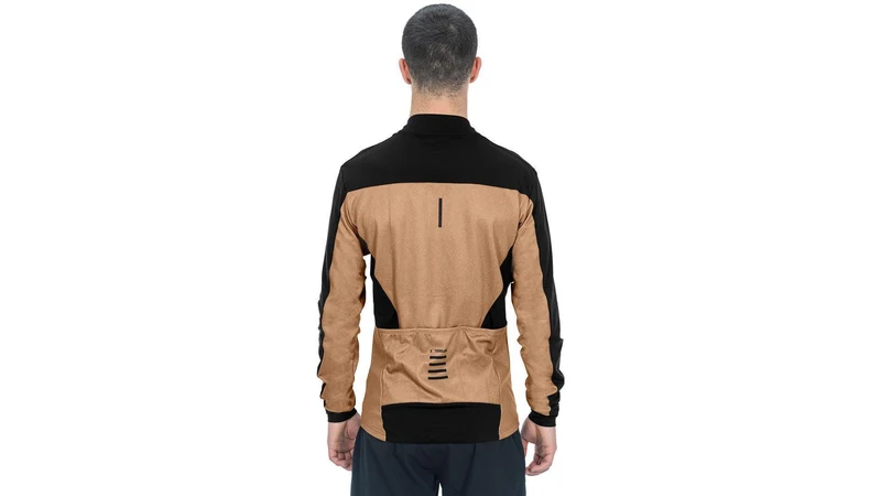 Cube ATX Trikot Full Zip CMPT Langarm brown´n´black