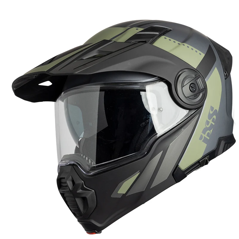 Venture 1.0 Klapphelm matt schwarz-anthrazit-oliv