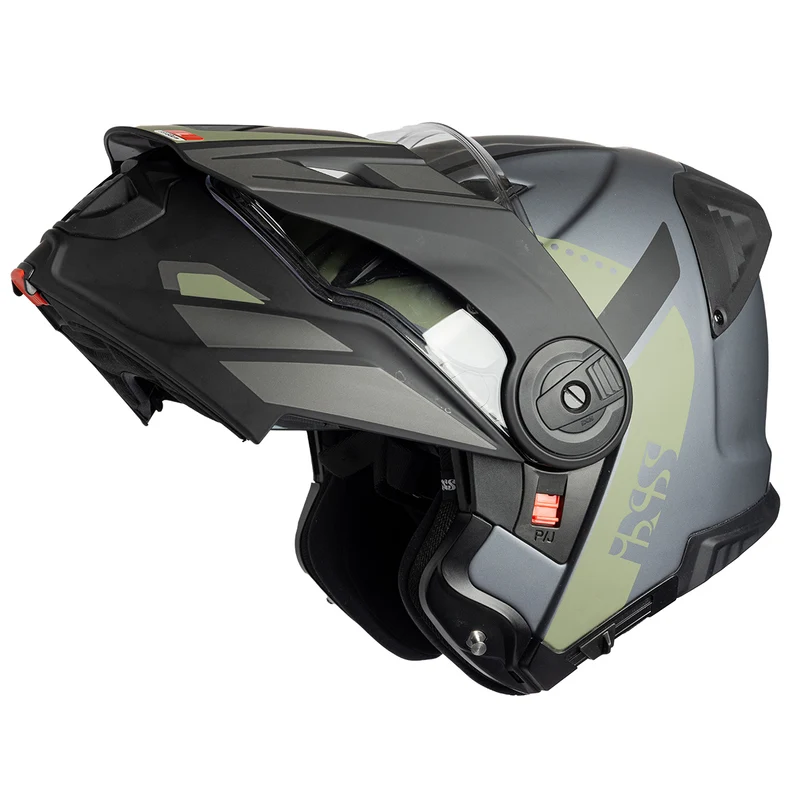 Venture 1.0 Klapphelm matt schwarz-anthrazit-oliv