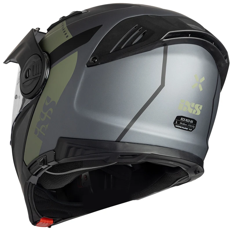 Venture 1.0 Klapphelm matt schwarz-anthrazit-oliv
