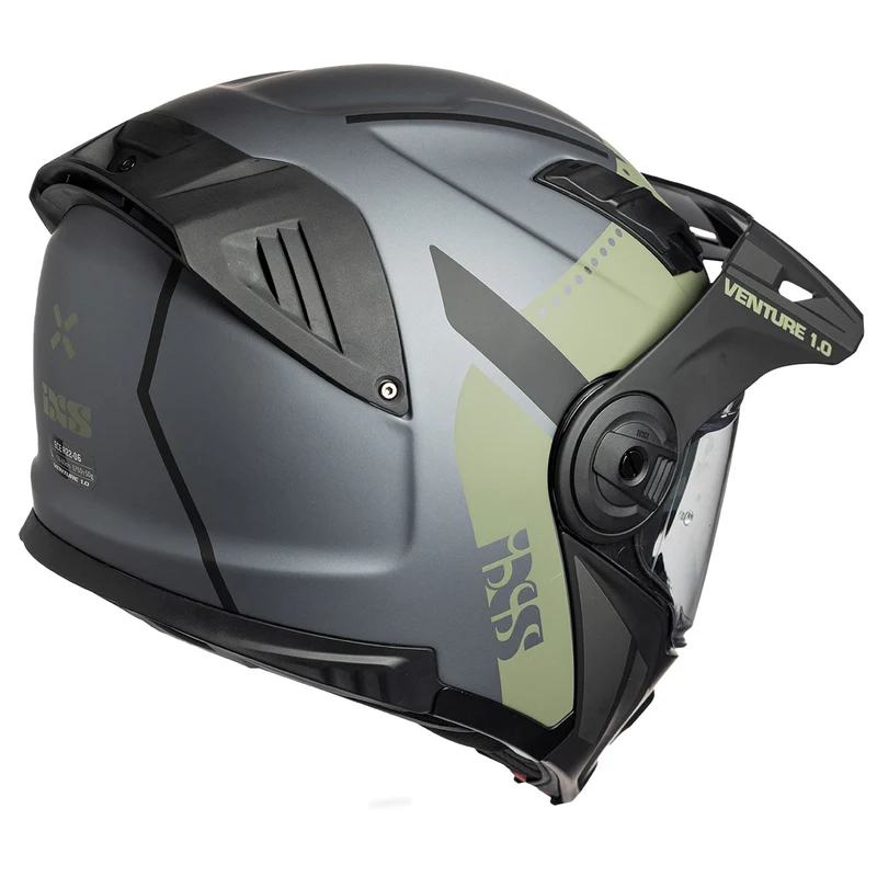Venture 1.0 Klapphelm matt schwarz-anthrazit-oliv