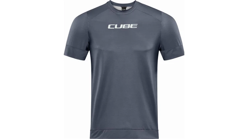 Cube ATX Rundhalstrikot Kurzarm dark grey
