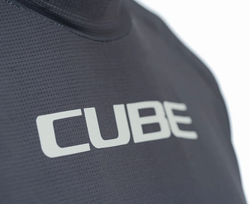 Cube ATX Rundhalstrikot Kurzarm dark grey