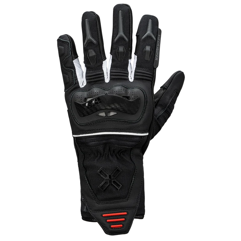 Damen Rapid-STX 1.0 Handschuhe schwarz-weiss-rot