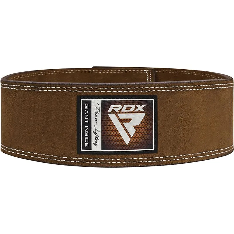 RDX 4-Zoll-Powerlifting-Gürtel aus Leder