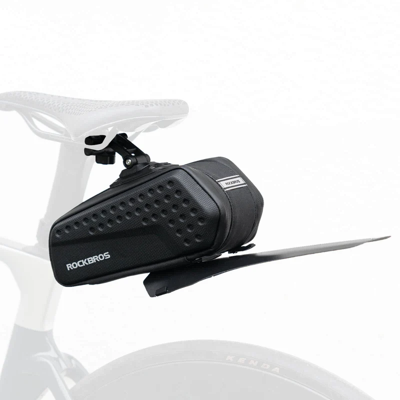 ROCKBROS Fahrrad Satteltasche mit Schutzblech Wasserabweisend 1,3L/0.8L