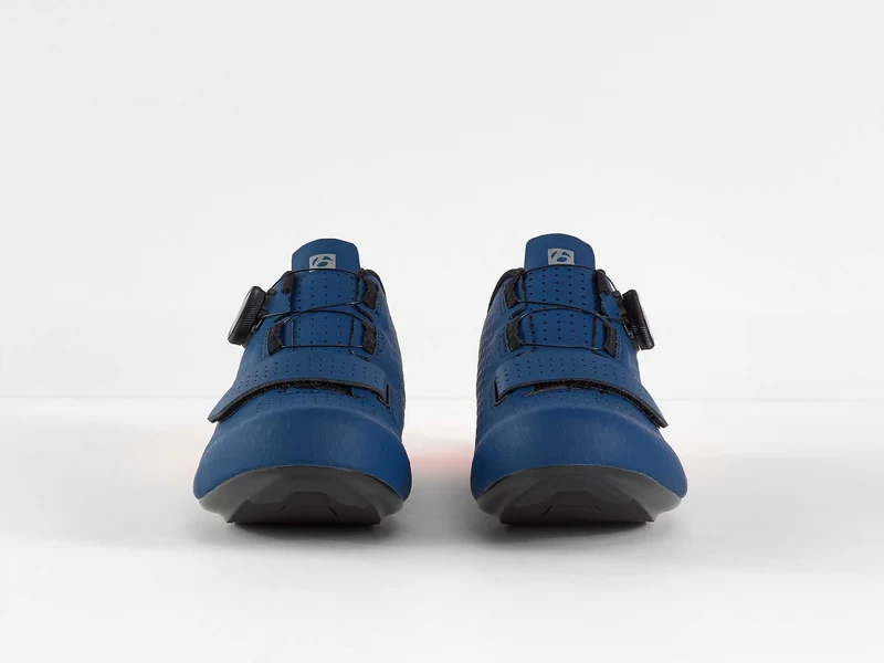 Bontrager Circuit Rennradschuhe nautical navy/radioactive coral