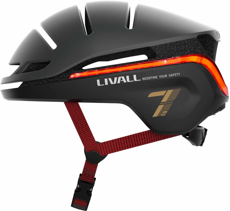 Livall EVO21 Helm + BR 80 Fernbedienung schwarz/anthrazit