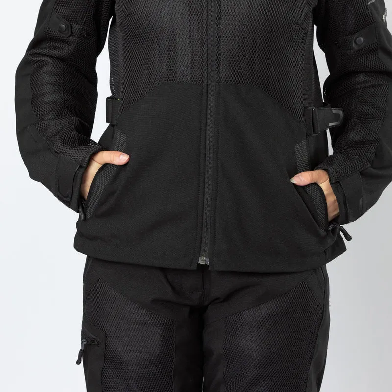 Damen Tourster-BigAir 1.0 Jacke schwarz