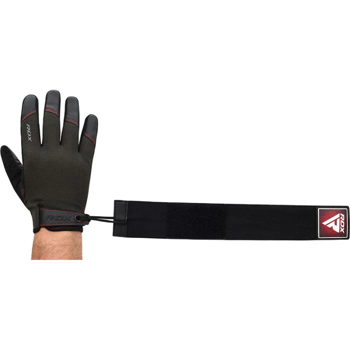 RDX T2 GEWICHTHEBER GANZFINGER GYM HANDSCHUHE