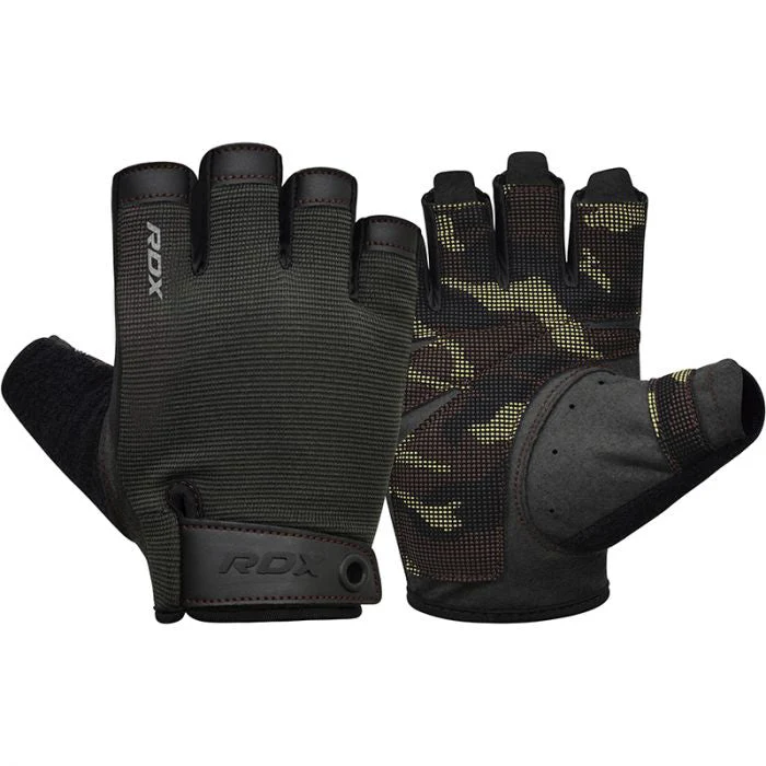 RDX T2 GEWICHTHEBER HALBFINGERHANDSCHUHE