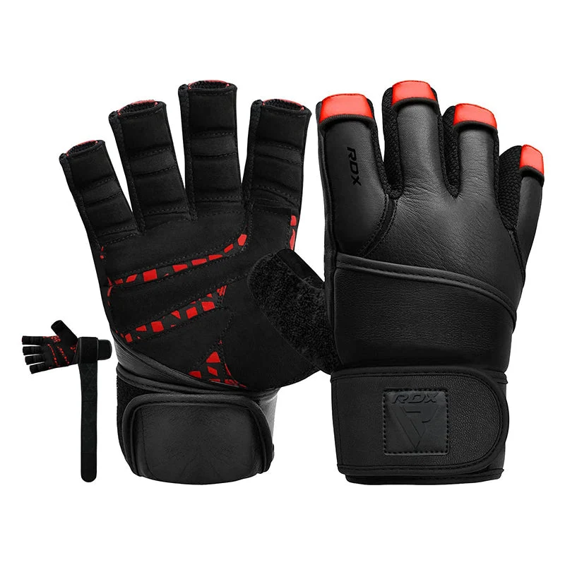 RDX L7 Gewichtheber-Lederhandschuh Für Das Fitnessstudio