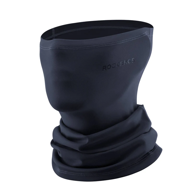 ROCKBROS Multifunktionstuch Fleece Sturmhaube Weich Gesichtsmaske Schlauchtuch