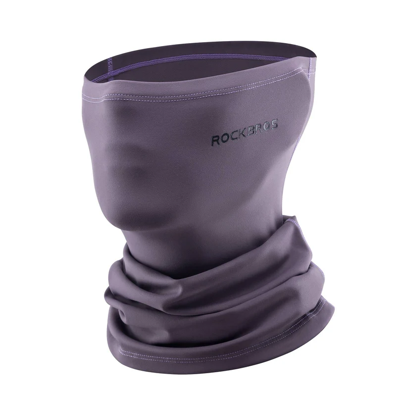 ROCKBROS Multifunktionstuch Fleece Sturmhaube Weich Gesichtsmaske Schlauchtuch