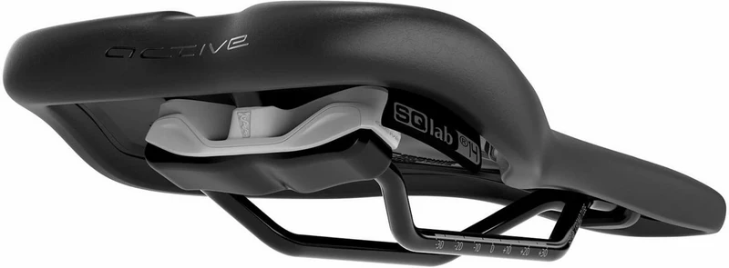 SQlab 610 Ergolux active 2.1 Sattel schwarz