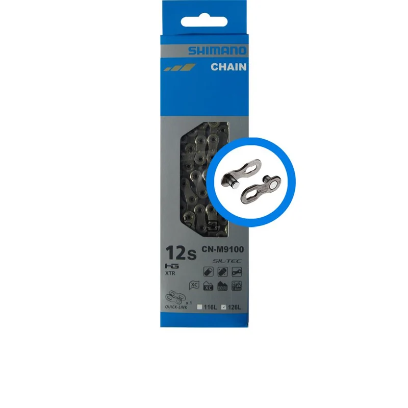 Shimano 12s Kette M9100Q 126-Glieder