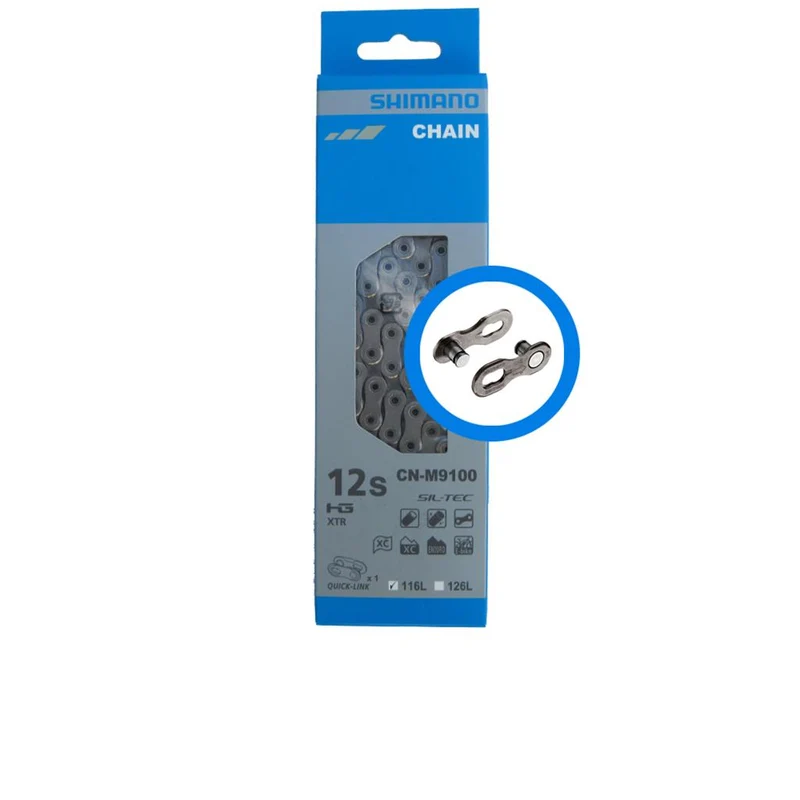 Shimano 12s Kette M9100Q 116-Glieder
