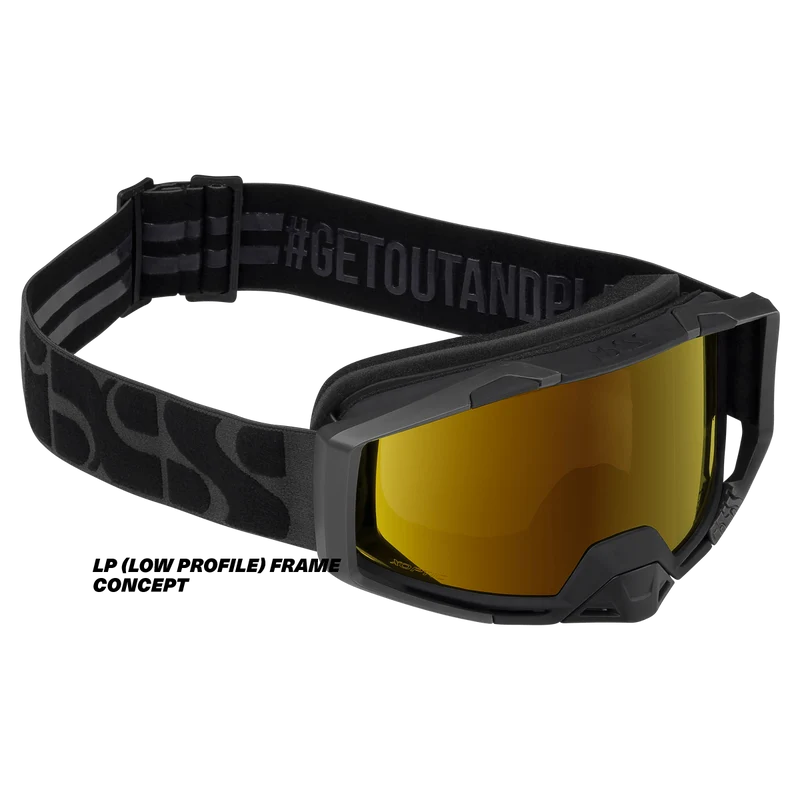 Goggle Trigger schwarz / mirror gold LP (Low Profile)