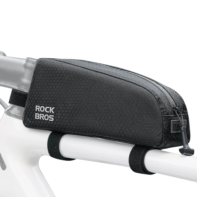 ROCKBROS Fahrrad Rahmentasche wasserabweisend Oberrohrtasche 0,9L Schwarz