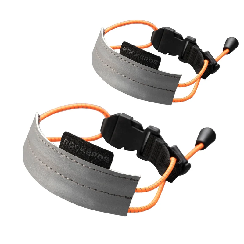 ROCKBROS Hosenband reflektierend für Radfahren Reflektorband
