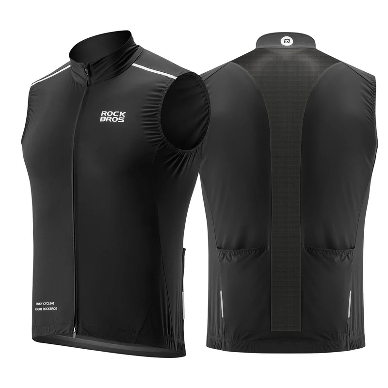 ROCKBROS Windweste Radsport Warnweste Ärmellose