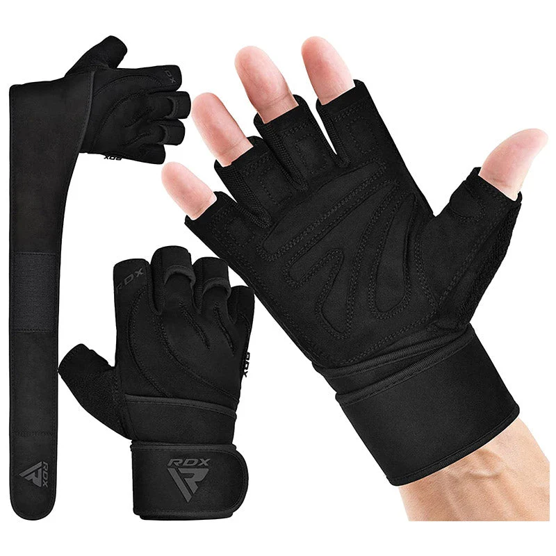 RDX L4 Offene Finger Gewichtheber Gymhandschuhe