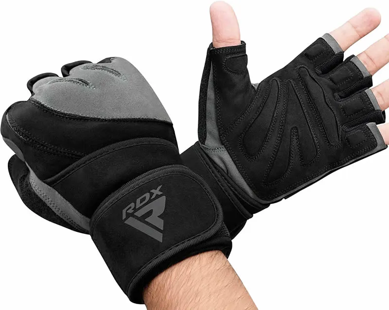 RDX L4 Offene Finger Gewichtheber Gymhandschuhe