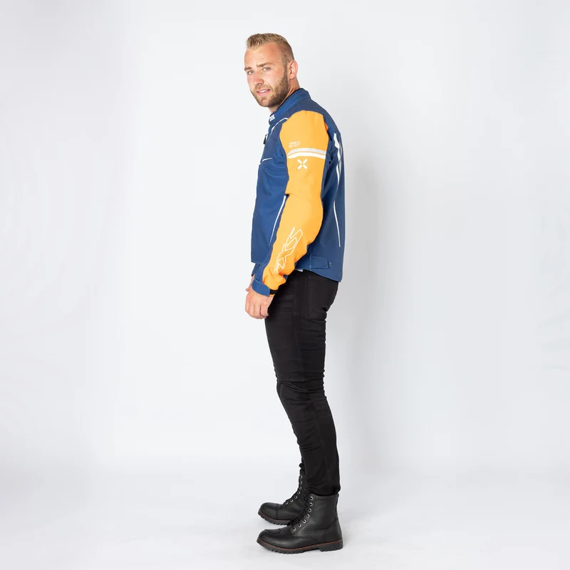 Sport Jacke TS-Pro ST+ racing blue-orange-weiss