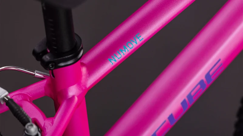 Cube Numove 140 Kinderrad Diamant 14" fucsia´n´plum one size