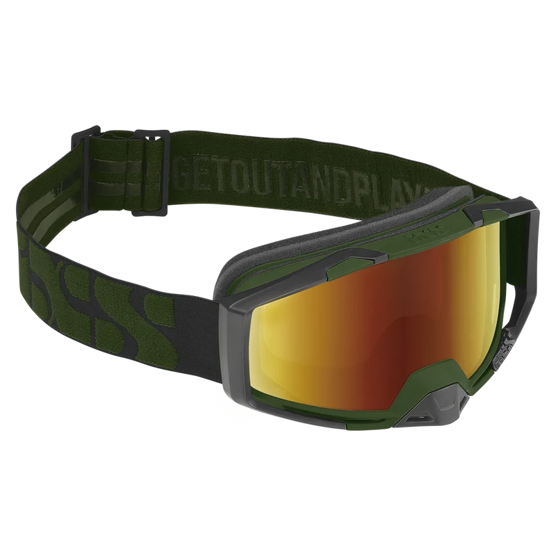 Goggle Trigger olive/ mirror gold