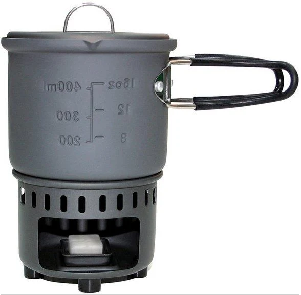 Outdoor-Kochset & Feuerstein