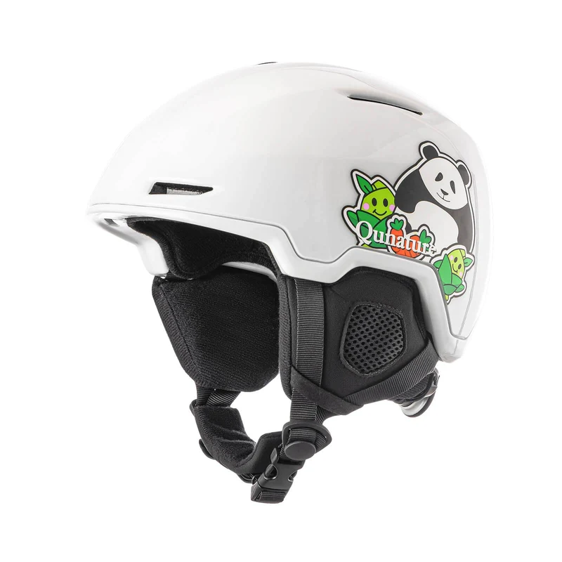 ROCKBROS-Qunature Skihelm mit Ohrenschützern Schneehelm Winter für Skifahren