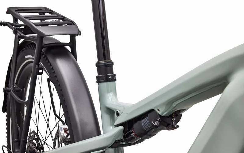 Specialized Turbo Vado 3 X 4.0 NB 840 Wh E-Bike Fully 27,5" Gloss Agave Grey/Oak Green Metallic/Brushed Chrome Decal
