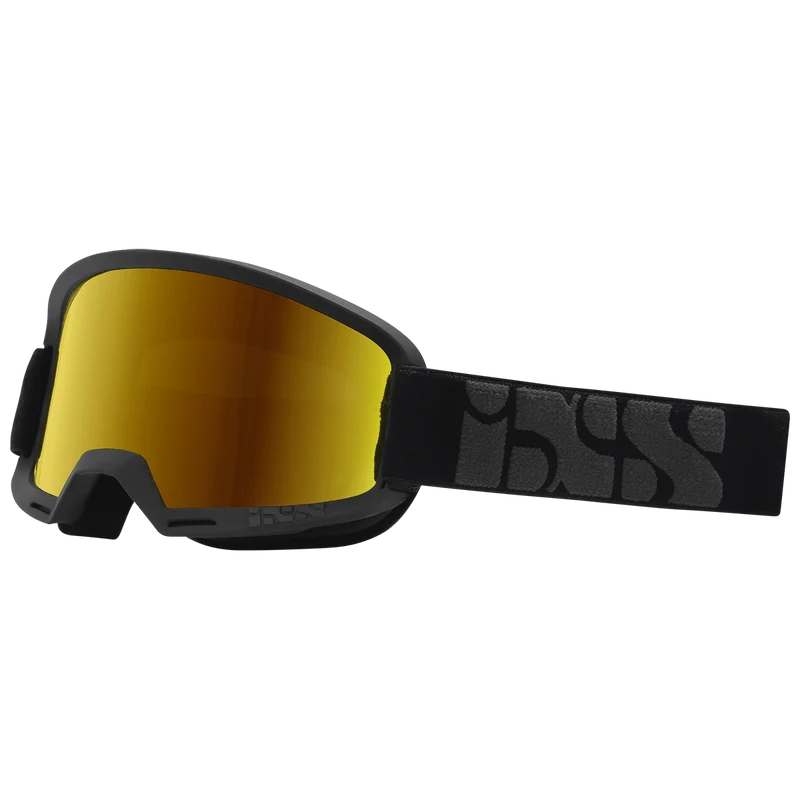 Goggle Hack black/ mirror gold
