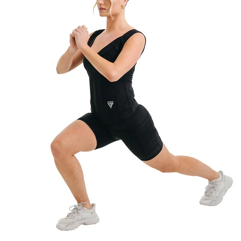 RDX W1 Damen SchweiŸ Kurze Hose
