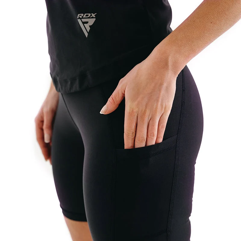 RDX W1 Damen SchweiŸ Kurze Hose